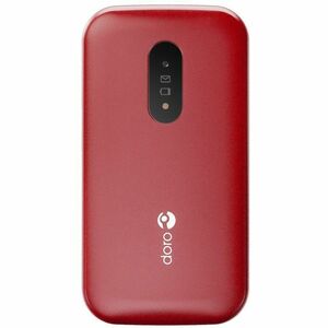 Doro 2821 17 MB Feature Phone - QVGA 320 x 240 - Mocor RTOS - 4G - Red, White - Flip - UNISOC T107 SoC - 1000 mAh Battery 