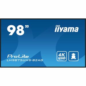 iiyama ProLite LH9875UHS-B2AG 2476,50 mm LCD Digital-Signage-Display - 24 Stunden/7 Tage Betrieb - IPS-Technologie (In-Pla