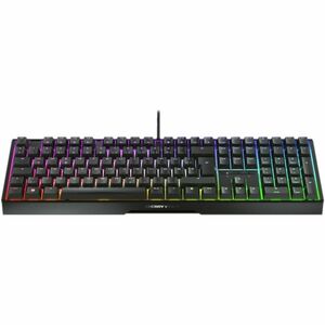 CHERRY XTRFY G80-3890 Teclado Gaming - Cabo Conectividade - USB Interface - LED RGB - Preto - Alumínio