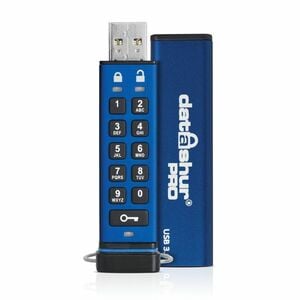 Lecteur flash iStorage - 256 Go - USB 3.2 (Gen 1) - 256-bit AES - 170 Mo/s Read Speed - 146 Mo/s Write Speed