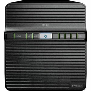 Synology DiskStation DS423 4 x 总跨数 SAN/NAS 存储系统 - Realtek 四核（4 个核心） 1.70 GHz - 2 GB RAM - DDR4 SDRAM 台式机 - 0 x 已安装硬盘 - Ser