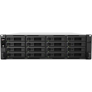 Synology RackStation RS4021XS+ 16 x 总跨数 SAN/NAS 存储系统 Xeon D-1541 八核（8 核） 2.10 GHz - 16 GB RAM - DDR4 SDRAM - 3U 可机架安装 - 0 