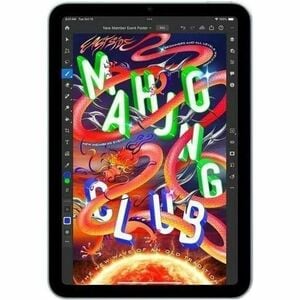 Apple iPad mini (2024) A2995 Tablet - 8.3" - Apple A17 Pro (3 nm) Hexa-core - 8 GB - 512 GB Storage - 5G - Blue - A17 Pro 