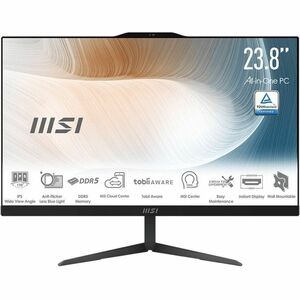 Computer Tutto in uno MSI Modern AM242 1M Modern AM242 1M-1251XIT - Intel Core 3 100U - 8 GB - 256 GB SSD - 60,5 cm (23,8"