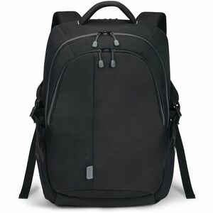 Dicota Eco Tasche (Rucksack) für 38,1 cm (15 Zoll) bis 43,9 cm (17,3 Zoll) Notebook - Schwarz - wasserabweisend - Schulter