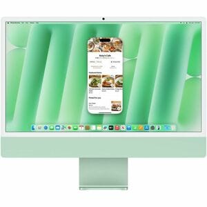 iMac 24in Retina 4.5K - Green - M4 (8C CPU / 8C GPU) - 16GB unified memory - 256GB SSD - Magic Mouse - Magic Keyboard (EN)