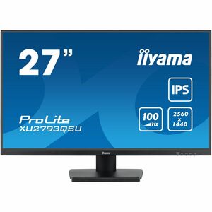 iiyama ProLite XU2793QSU-B7 27 Zoll Class WQHD LED-Monitor - 16:9 Format - Mattschwarz - 68,6 cm (27 Zoll) Viewable - IPS-
