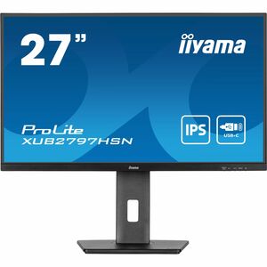 iiyama ProLite XUB2797HSN-B2 27 Zoll Class Full HD LED-Monitor - 16:9 Format - Mattschwarz - 68,6 cm (27 Zoll) Viewable - 