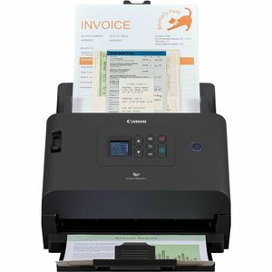 Escáner de superficie plana Canon imageFORMULA DR-S250N - 600 ppp Óptico - 24-bit Color - 8-bits Escala de grises - 50 ppm