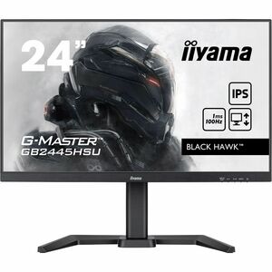 iiyama G-MASTER Black Hawk GB2445HSU-B2 24" Class Full HD LED Monitor - 16:9 - Matte Black - 60.5 cm (23.8") Viewable - In
