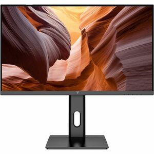 Moniteur LED V7 L270QC-HAS-E 27" Class WQHD - 16:9 - Noir - Moniteur LED IPS réglable en hauteur 2 560 x 1 440 QHD 2K V7 2