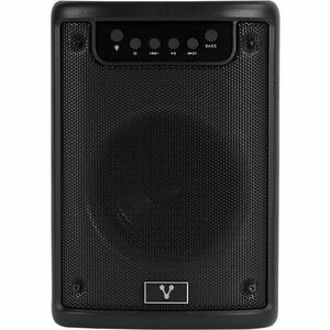 Vorago KSP-205 Pórtatil Bluetooth Sistema de Altavoces - 10W RMS - Negro - 20Hz a 100Hz - Batería Recargable - USB - 1