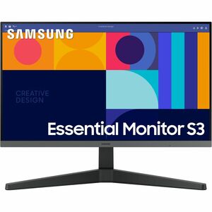 Samsung Essential S3 S24C332GAU 24" Class Full HD LED Monitor - 16:9 - Black - 61 cm (24") Viewable - In-plane Switching (