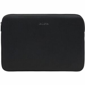 Dicota Perfect Skin Tasche (Sleeve) für 33 cm (13 Zoll) bis 33,8 cm (13,3 Zoll) Notebook - Schwarz - Stoff, Neopren Körper