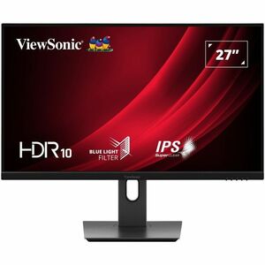 ViewSonic VG2762-4K 27" Class 4K UHD LED Monitor - 16:9 - 68.6 cm (27") Viewable - SuperClear IPS - LED Backlight - 3840 x