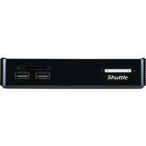 Desktop Computer Shuttle XPC nano NS02EV2 - ARM Cortex A53 RK3368 - 2 GB - 16 GB Größe Flash-Speicher - Mini-PC - Schwarz 