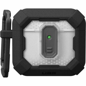 Urban Armor Gear Plasma Carrying Case Apple AirPods 4 - Black - Drop Resistant, Scratch Resistant, Shock Resistant - Polyc