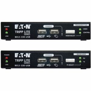 Tripp Lite series KVM Extender with VGA and USB Connections, Up to 330 ft. - 330 ft (100584 mm) Range - 1920 x 1200 Maximu