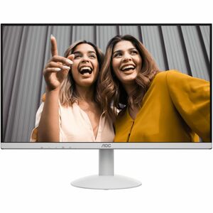 AOC 23.8" 24B30H2/BW FHD 1920X1080 120HZ 1MS IPS 16:9 W-LED WHITE MONITOR, VGA/HDMI, TILT, VESA100X100, 3 YEARS WARRANTY