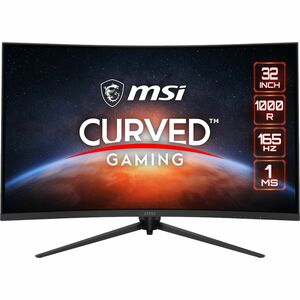 MSI Optix G321CQP 32 Zoll Class WQHD Gekrümmter Bildschirm Gaming-LED-Monitor - 16:9 Format - Schwarz, Rot - 80 cm (31,5 Z