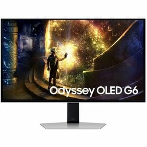Monitor OLED da gaming Samsung Odyssey OLED G6 S27DG610SU 685,8 mm (27") Class WQHD - 16:9 - Argento - 68,6 cm (27") Viewa