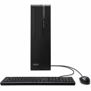 Desktop Computer Acer Veriton 2000 VX2720G - Intel Core i3 14° gen i3-14100 - 8 GB - 512 GB SSD - Tower - Intel H610 Chip