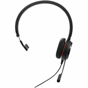 Jabra Evolve 30 II Wired Over-the-head, Over-the-ear Mono Headset - Black - Microsoft Teams Certification - Monaural - Cir