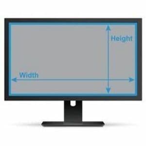 V7 ScreenSentry PS215W9AM Blendfrei Blickschutzfilter - TAA-konform - für 54,6 cm (21,5 Zoll) Widescreen LCD Monitor, Note