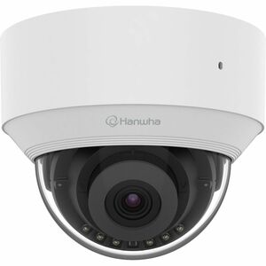 Wisenet QND-C8013R 5 Megapixel Indoor Network Camera - Color - Dome - White - TAA Compliant - 82.02 ft Infrared Night Visi