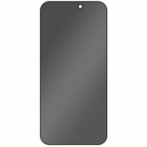 Just in Case 9H Tempered Glass Privacy Screen Protector for iPhone 16 - Black - 1 Pack - For OLED iPhone 16 - Scratch Resi