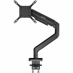 Manhattan Desk Mount for Monitor, Flat Panel Display, Curved Screen Display - Black - Landscape/Portrait - Height Adjustab