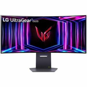 LG UltraGear 34GS95QE-B 34" (86.4 cm) Class UW-QHD Curved Screen Gaming OLED Monitor - 21:9 - True Black - 33.9" (86.1 cm)