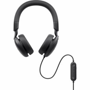 Dell WH5024 Wired Over-the-head Headset - Microsoft Teams Certification - Binaural - Circumaural - 20 Hz to 20 kHz - 200 c