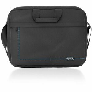 AISENS Carrying Case (Briefcase) for 39.6 cm (15.6") Notebook - Black - Scratch Resistant, Bump Resistant, Wear Resistant 