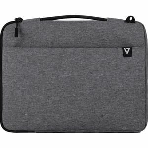 V7 CSE14-ECO Tasche (Sleeve) für 35,6 cm (14 Zoll) bis 35,8 cm (14,1 Zoll) Notebook - Grau - Polyethylenterephthalat (PET)