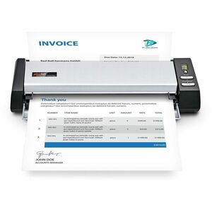 Plustek MobileOffice D430 Plus Sheetfed Scanner - 600 x 600 dpi Optical - 48-bit Color - 16-bit Grayscale - Color, Monochr