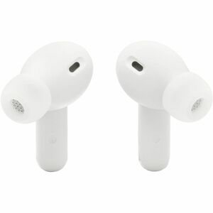 JBL Wave Beam 2 True Wireless Earbud Stereo Earset - White - Binaural - In-ear - Bluetooth - 16 Ohm - 20 Hz to 20 kHz - No