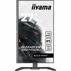 iiyama G-MASTER Black Hawk GB2745QSU-B2 27 Zoll Class WQHD Gaming-LED-Monitor - 16:9 Format - Mattschwarz - 68,6 cm (27 Zo