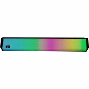 VORAGO BSP-320 BLUETOOTH SPEAKER / 5Wx2 / 3.5MM / USB / RGB LIGHTING / BLACK