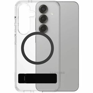CARE Case for Samsung Galaxy S25 Smartphone - Transparent, Black - Drop Resistant, Yellowing Resistant, Crush Resistant - 
