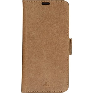 dbramante1928 ApS Copenhagen Carrying Case (Wallet) Apple iPhone 14 Smartphone, Credit Card, Card, Notes - Tan - Impact Re