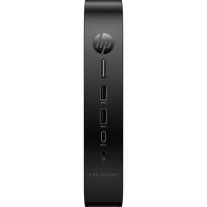 HP Pro t550 Thin Client - Intel Celeron J6412 Quad-Core 2 GHz Prozessor - Intel Chip - 8 GB RAM DDR4 SDRAM - 64 GB Flash-S