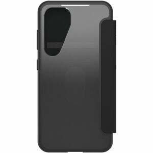 OtterBox React Carrying Case (Folio) Samsung Galaxy S25 Smartphone - Black Crystal (Clear/Black) - Drop Resistant, Scrape 