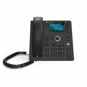 AudioCodes 425HD IP-Telefon - Schnurgebunden - Schnurgebunden - 3 Multiple Conferencing - Schwarz - 4 x Gesamtleitung - Vo