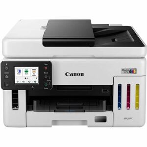 Canon GX6120 Wired & Wireless MegaTank Inkjet Multifunction Printer - Color - Copier/Printer/Scanner - 1200 x 600 dpi Prin