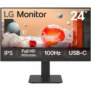 LG 24MS570-B 24" Class Full HD LCD Monitor - 16:9 - 60.5 cm (23.8") Viewable - In-plane Switching (IPS) Technology - 1920 