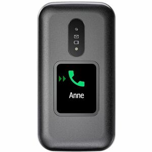Doro 2880 17 MB Feature Phone - Flexibler faltbarer Bildschirm QVGA 320 x 240 - 4G - Schwarz, Weiß - Flip - 1 SIM Support 