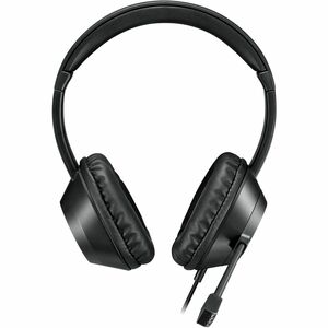 Adesso Xtream P7 Wired Over-the-head Stereo Headset - Black - Binaural - Circumaural - 32 Ohm - 20 Hz to 20 kHz - 182.9 cm