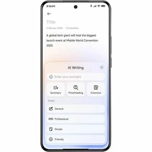 Xiaomi 15 Ultra 512 GB Smartphone - 17.1 cm (6.7") LTPO AMOLED WQHD+ 3200 x 1440 - Octa-core (OryonDual-core (2 Core) 4.32