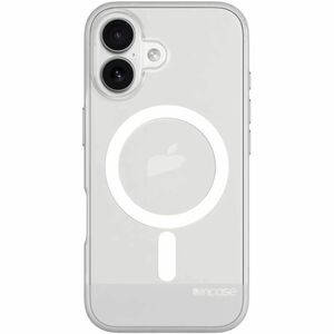 Incase Case for Apple iPhone 16 Smartphone - Frosted texture - Clear - Drop Resistant, Bacterial Resistant - Polycarbonate